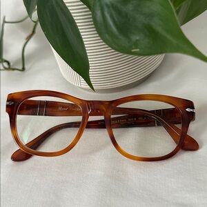 Persol Brown Designer Eyewear Handmade In Italy